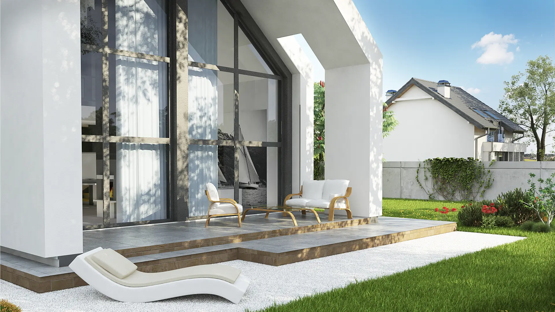 Houtskeletbouw prefab woning Skane 2 detail